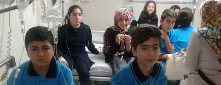 Batman'da zehirlenen 9 öğrenci hastanelik oldu