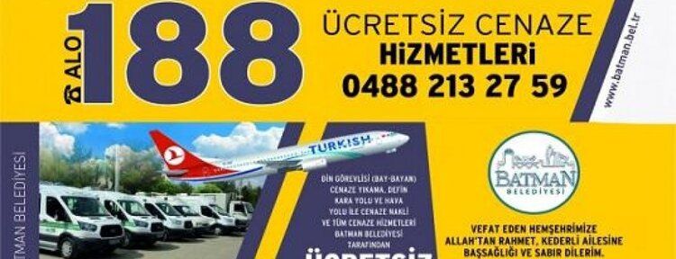 Cenazeler hava yoluyla taşınıyor