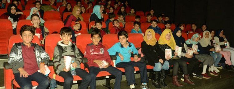 İlk kez sinemaya gittiler