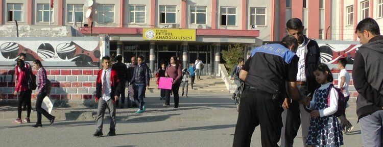 Batman'da okul ve çevrelerinde denetim yapıldı