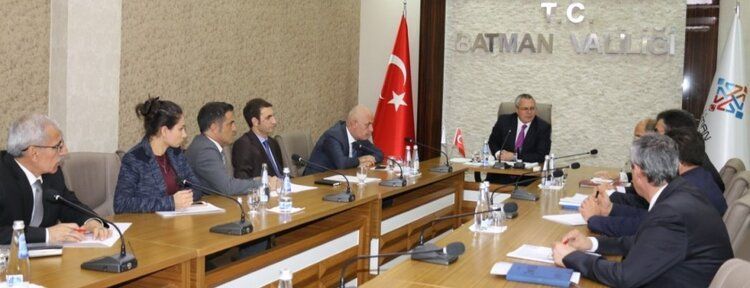 Batman'ın sembolü olacak proje için toplantı yapıldı