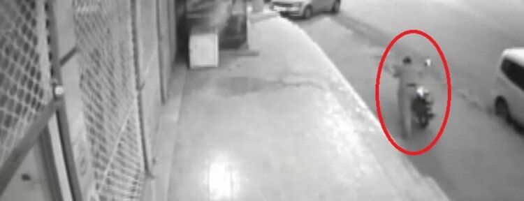 Park halindeki motosikleti çalan şüpheli tutuklandı