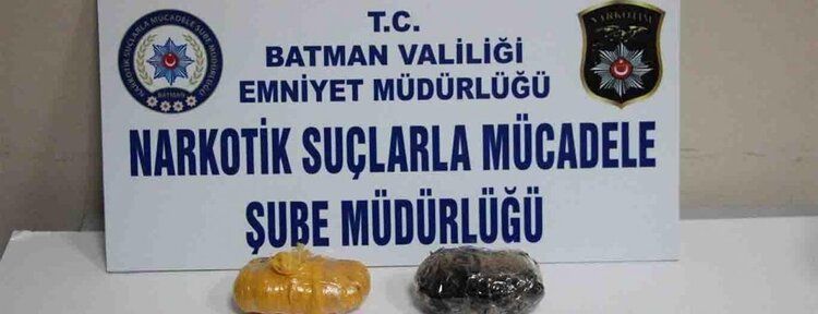 Batman’da eroin ve metamfetamin maddesi ele geçirildi