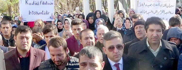 STK'lardan ABD ve İsrail'e protesto