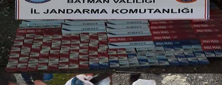 Yolcu otobüsünde gümrük kaçağı sigara ele geçirildi