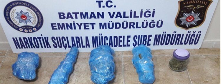 Batman’da uyuşturucudan 6 kişi gözaltına alındı