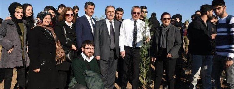 Batman'da 10 bin fidan toprakla buluşturuldu
