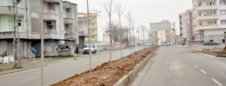 Nergiz Caddesi’nin çehresi değişiyor