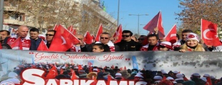 Sarıkamış için yürüdüler