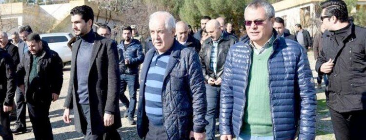Vali Deniz ile Milletvekili Hamidi köy ziyaretinde