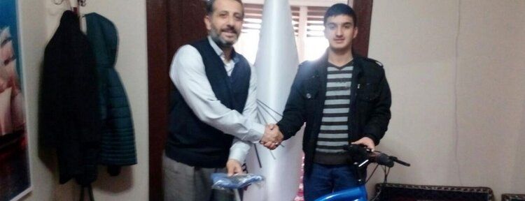 Meal sınavında dereceye girenlere ödülleri verildi