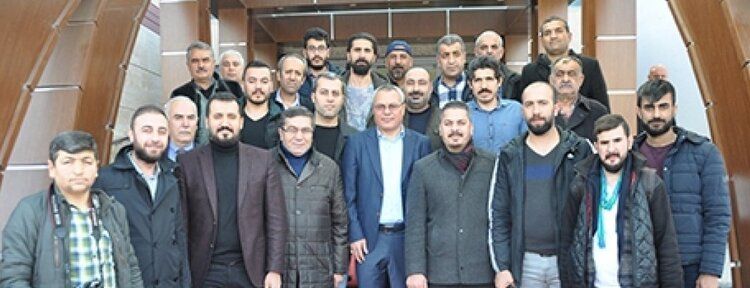 Vali Deniz Gazetecilerle bir araya geldi