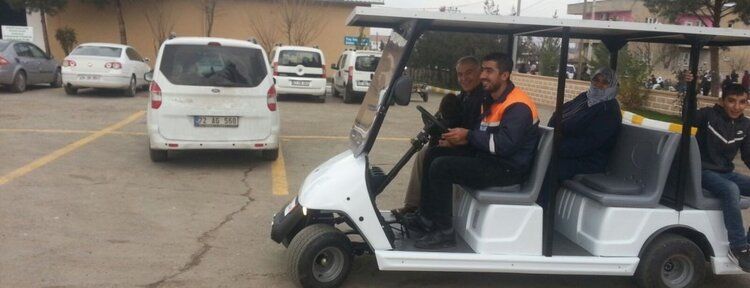 Mezarlıklarda engelli ve yaşlılar için yeni hizmet