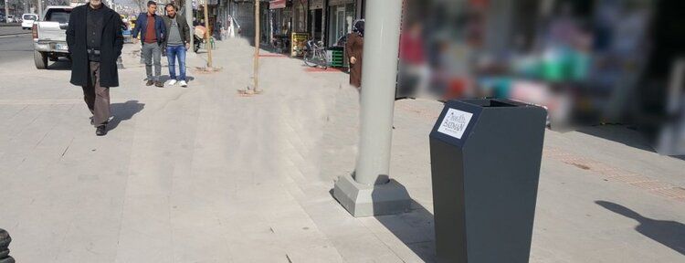 Vizyon’a yaraşır yeni çöp kutuları