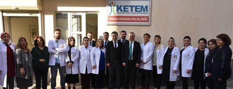 Batman Valisinden KETEM polikliniğine ziyaret