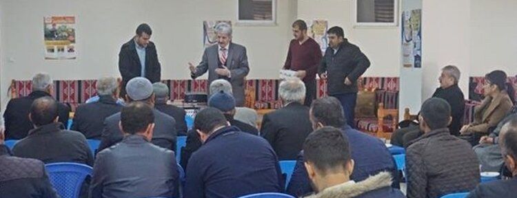 Binatlı köyünde tarla okulu eğitim çalışması yapıldı