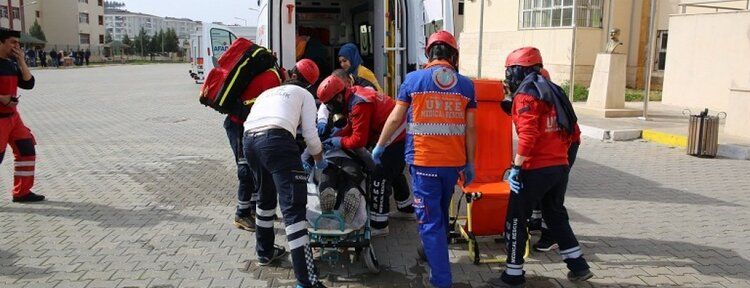 Afet ve acil durumlara karşı ortak müdahale tatbikatı yapıldı