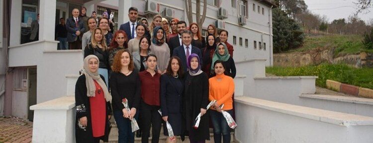 Sağlık Müdürlüğünde Kadınlar Günü coşkuyla kutlandı