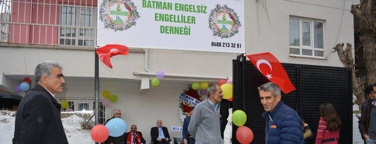 Batman Engelsiz Engelliler Derneği açıldı