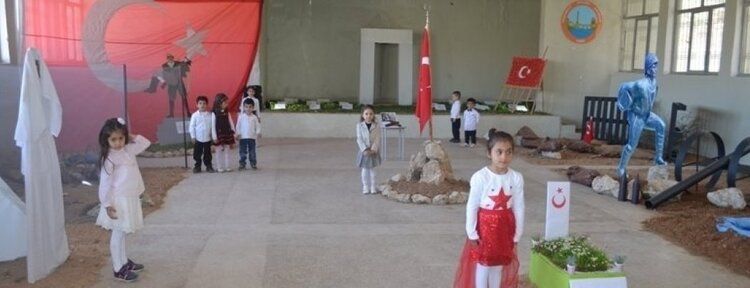 Hasankeyf’te Çanakkale kuruldu