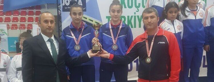 Masa tenisi kız takımımız Türkiye üçüncüsü