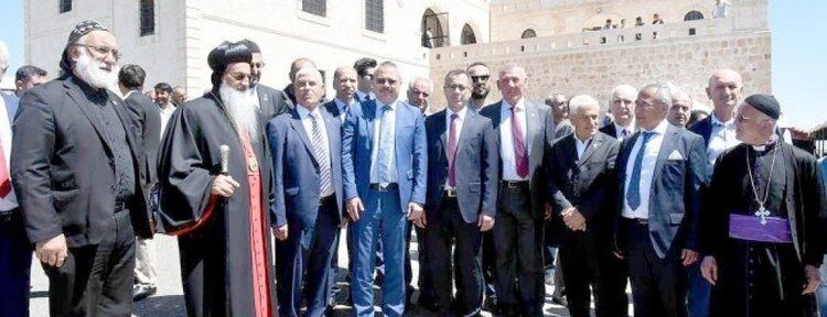 500 yıllık Mor Aho Manastırı açıldı