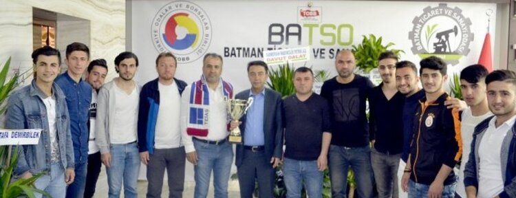 Teiaşspor’dan şampiyonluk kupasıyla Batso’ya ziyaret