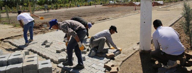 Mezarlıklarda düzenleme çalışması