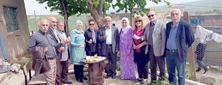 Ezidilerin ‘Çarşema Sor’ bayramını kutladı
