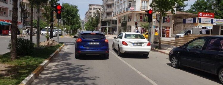Kavşağa sinyalizasyon sistemi kuruldu