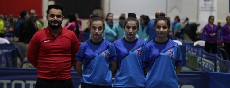 Masa tenisi takımında hedef süper lig