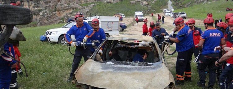 AFAD'dan dağda kurtarma tatbikatı