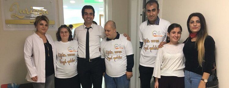 Larissa güzellik merkezi engelliler haftasını unutmadı!