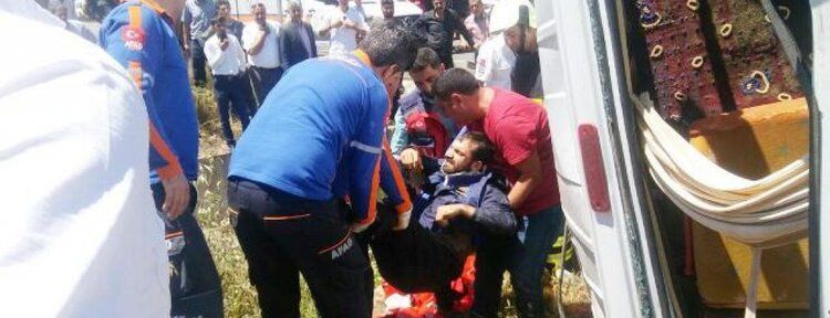 Batman’da araç takla attı: 3 yaralı