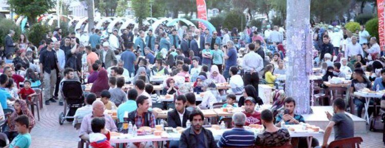 İftar yemeğinden 6 bin kişi faydalandı