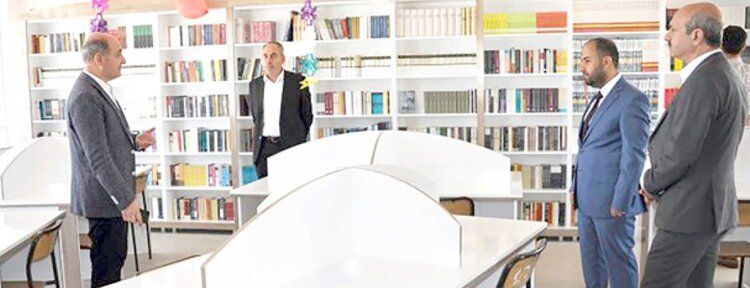 Kütüphane açılışı yapıldı