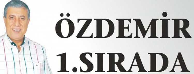 Özdemir 1.sırada
