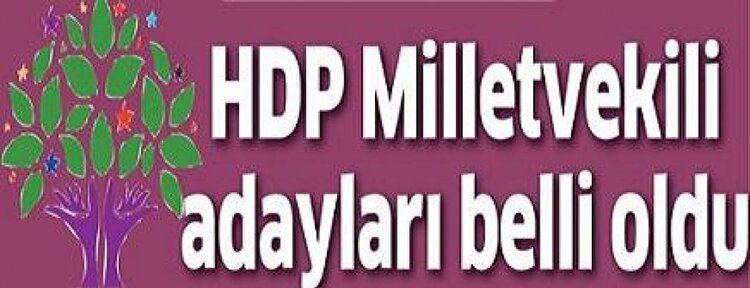 HDP Batman Milletvekili Adayları açıklandı.