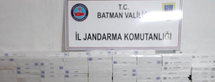 35 bin paket kaçak sigara ele geçirildi