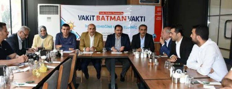 AK Parti basın Mensuplarını iftar yemeğinde ağırladı