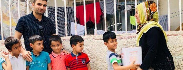 İlkokul öğrencilerinden örnek davranış