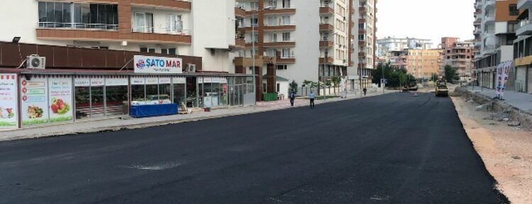 İstikbal Caddesine 2500 ton asfalt