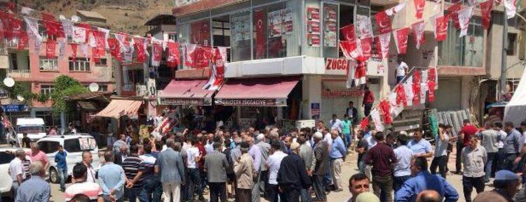 Saadet Partisi Sason'da lokal açtı