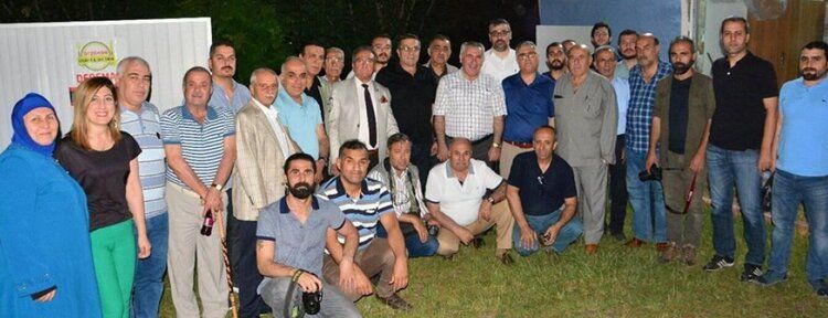 Emekliler, basını iftarda ağırladı