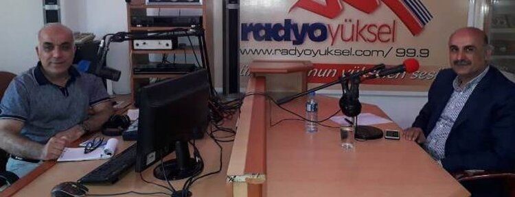 Ziver Özdemir, Radyo Yüksel’e müjdelerle geldi