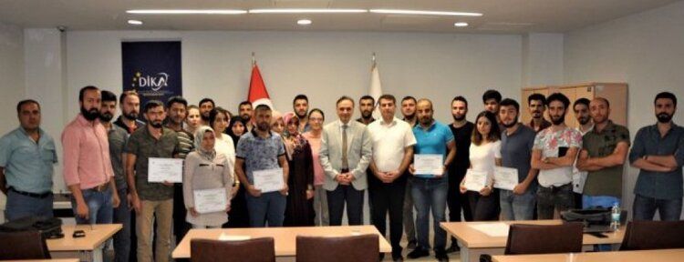 DİKA uygulamalı girişimcilik eğitimi sertifikaları dağıtıldı