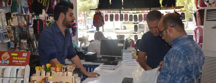 Kırtasiyelerde alışveriş hareketliliği başladı