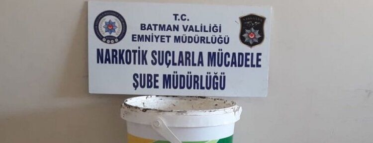 Batman'da eroin ele geçirildi