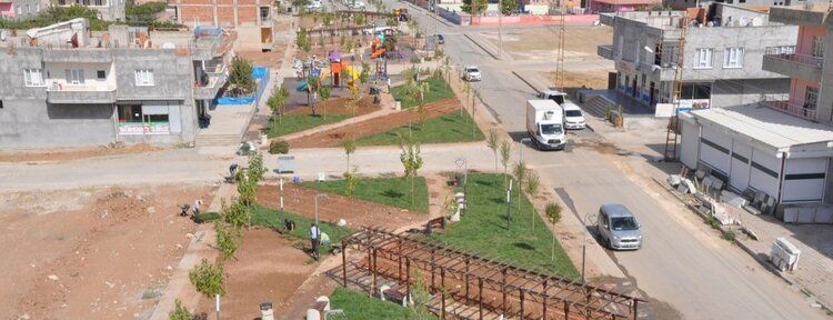 Petrol mahallesi yeni parkına kavuşuyor