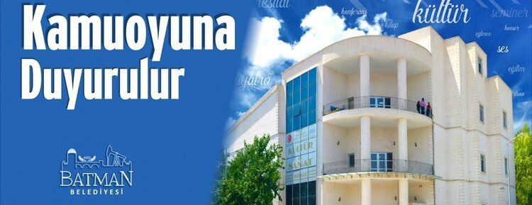 Belediyeden Açıklama